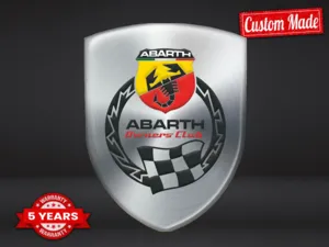 Fiat Abarth Windshield Sticker Contemporary Max Resilient Pro Chic